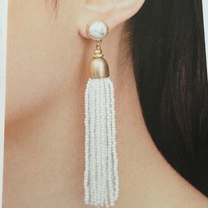 Stella and Dot Gita Tassel Earrings